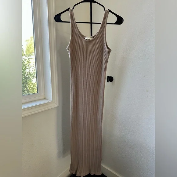 chinese dress ladies H&M Black Knitted Maxi Dress